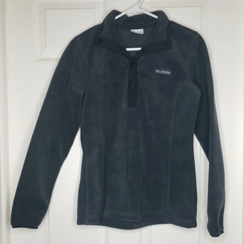 Columbia fleece quarter button up